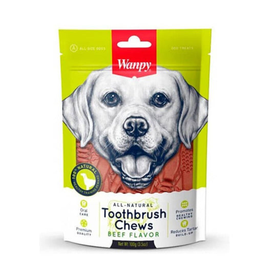 WANPY TOOTHBRUSH CHEWS (BEEF)