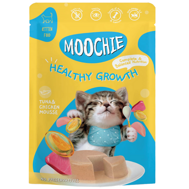 Moochie Healthy Growth Gatito Sobre