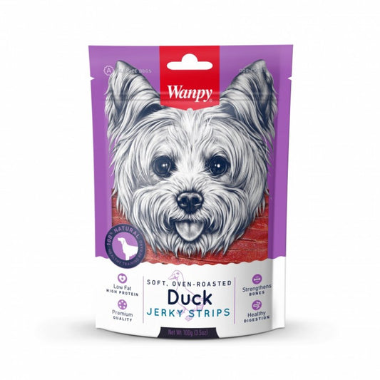 WANPY SOFT DUCK JERKY STRIPS