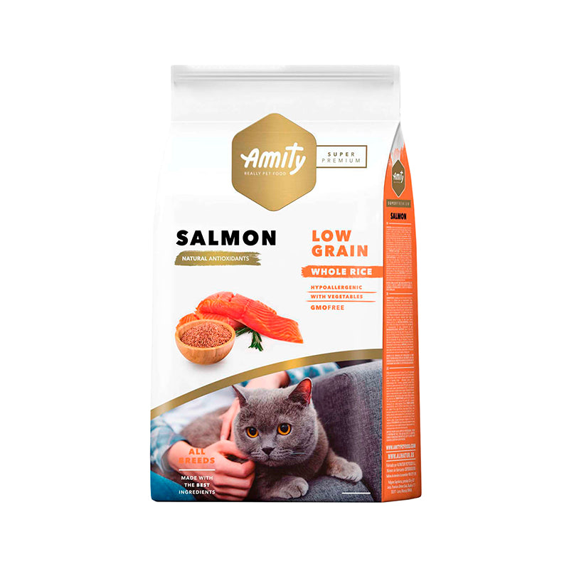 Amity SP Low Grain Salmón Adult Cat