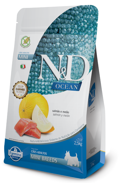 N&D OCEAN CANINE ADULT MINI SALMON 2.5 KG