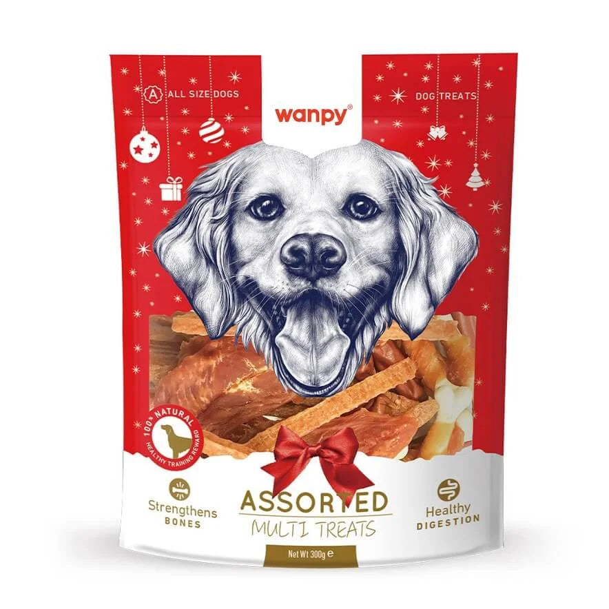 Wanpy Snack surtido para perro 300GR.