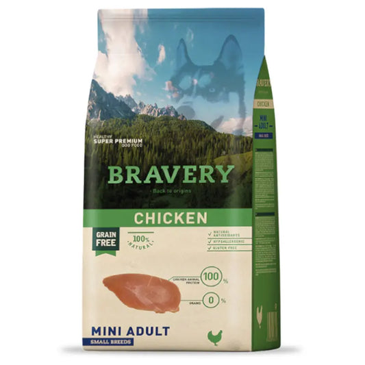 BRAVERY POLLO MINI ADULTO