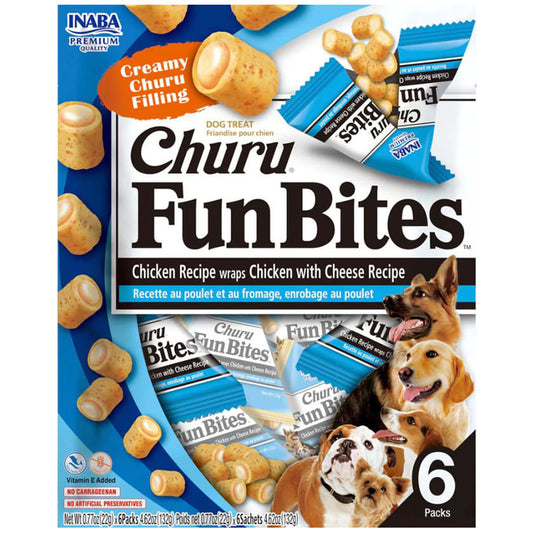 CHURU FUN BITES PERRO Y GATO UNITARIO