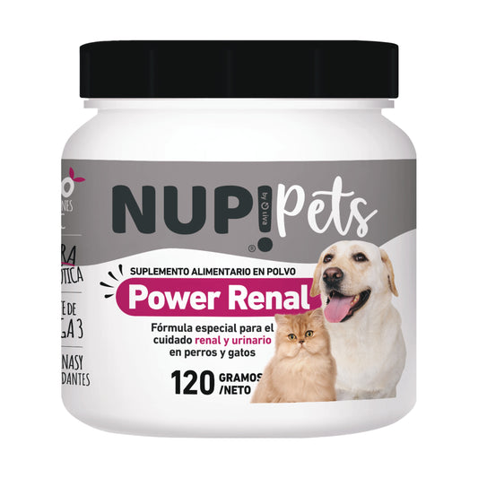 NUP!PETS POWER RENAL CUIDADO RENAL Y URINARIO PARA PERROS Y GATOS