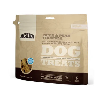 SNACK ACANA DOG DUCK & PEAR