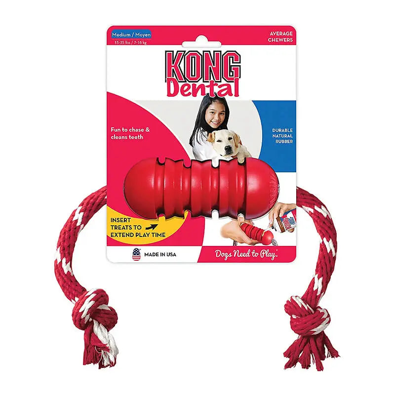 KONG DENTAL WITH ROPE