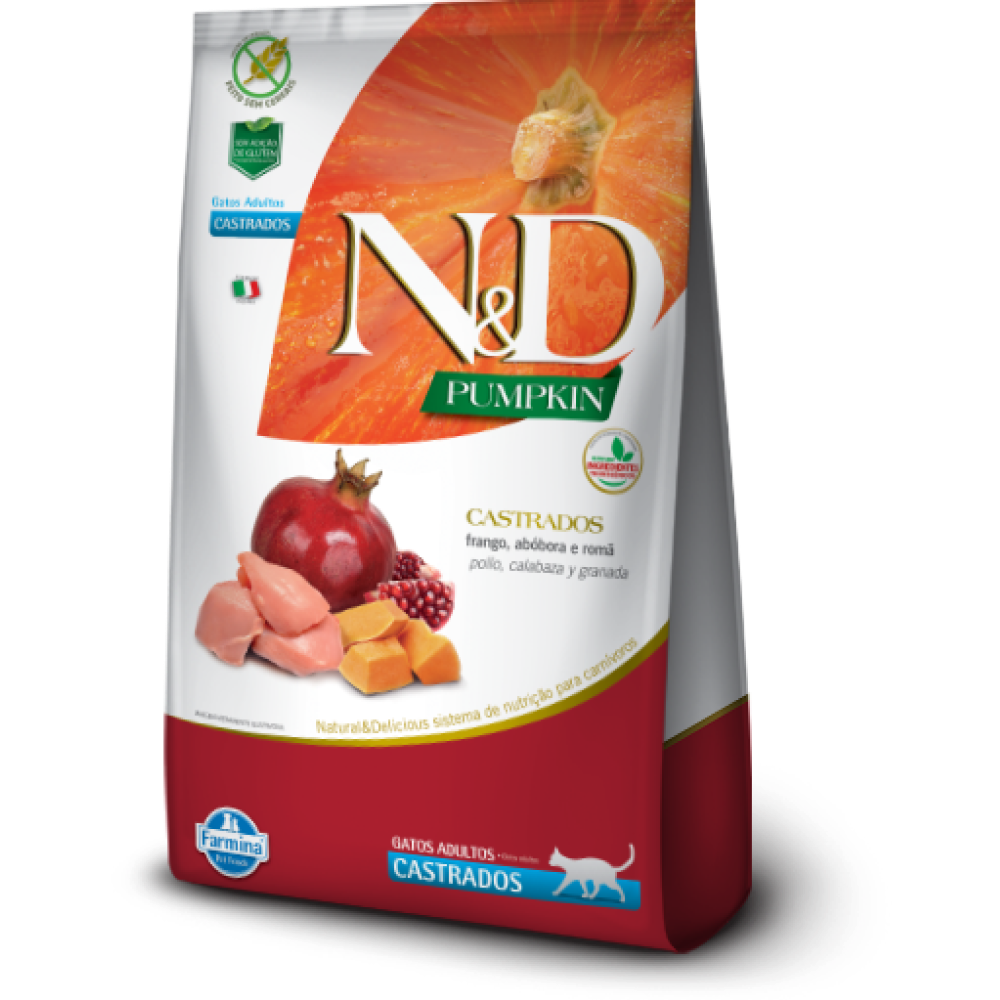 N&D CAT PUMPKIN CASTRADO FRANGO