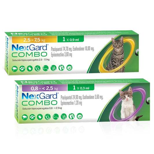 Nexgard Combo Gatos