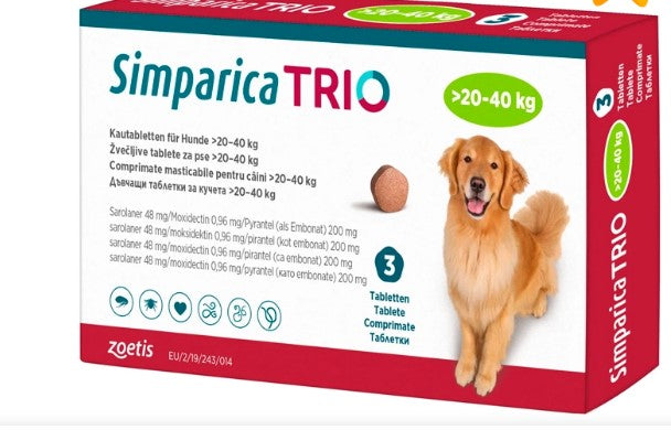 SIMPARICA TRIO 1 MASTICABLE