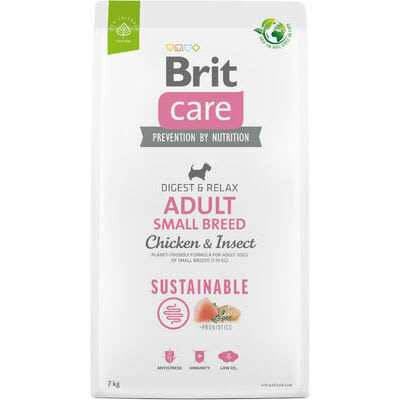 BRIT CARE DOG CHICKEN & INSECT ADULT SMALL BREED