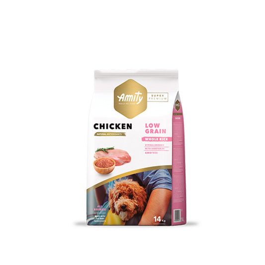 AMITY SP LOW GRAIN CHICKEN ADULT