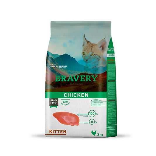 BRAVERY - CHICKEN KITTEN 2 KG