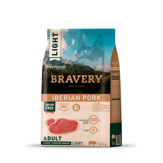 BRAVERY - LIGHT IBERIAN PORK ADULT LARGE/MEDIUM