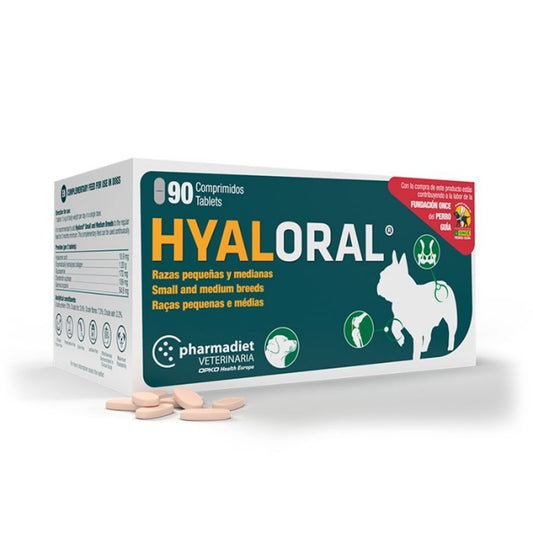 HYALORAL RAZAS PEQUEÑAS Y MEDIAS 90 COMP