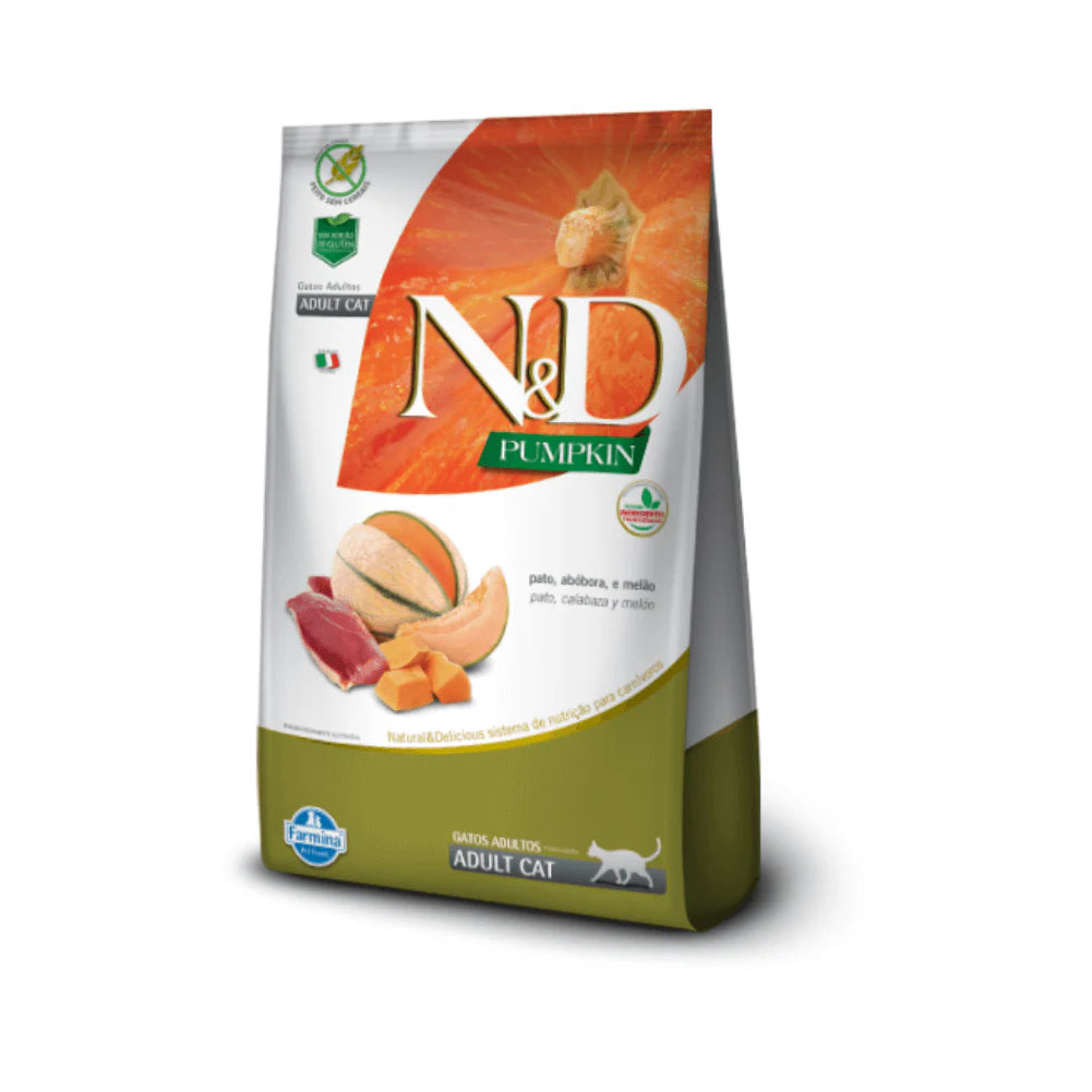 N&D CAT PUMPKIN ADULTO PATO E MELAO