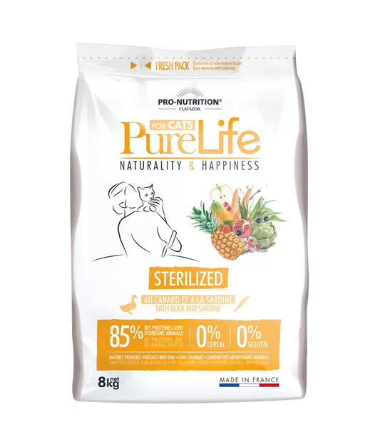 PURE LIFE GATO LIGHT ESTERILIZADO