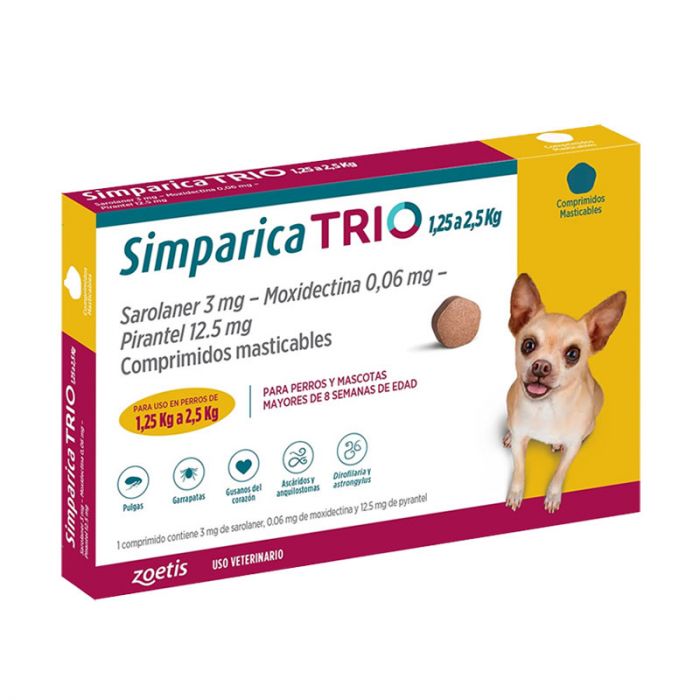 SIMPARICA TRIO 1 MASTICABLE